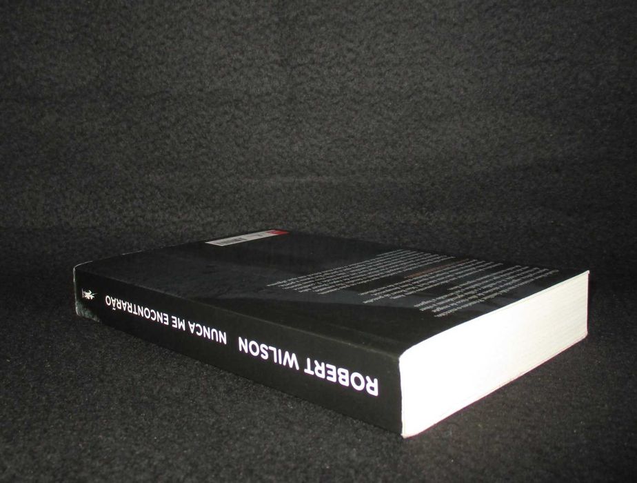 Livro Nunca me Encontrarão Robert Wilson