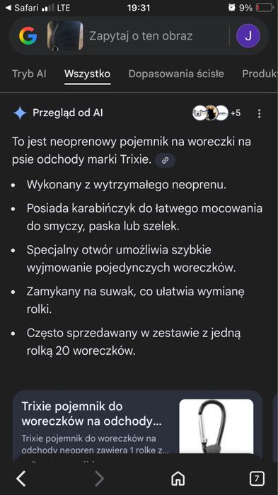 Zestaw nowy akcesori dla psa