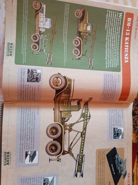 Gazetka Kolekcja Wozów Bojowych BM 13 Katiusza (Nr 54)