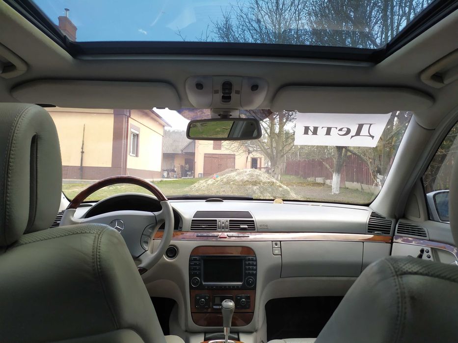 Авто Mersedes s350 w220 Long 3.7 Газ/бензин 2002 г Мерседес S класса Полтава Срочно