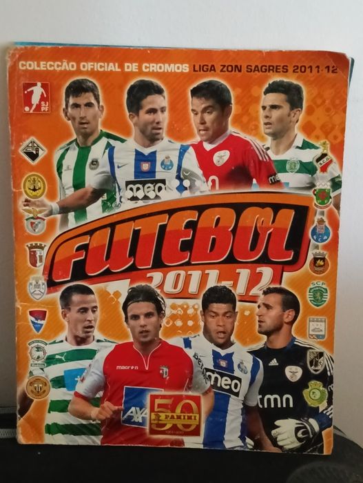 Caderneta futebol época 2011/12 ,incompleta