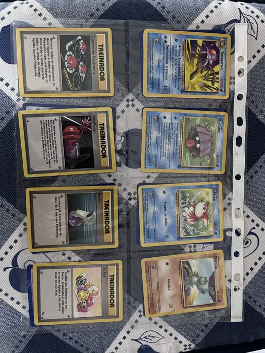 Cartas pokemon - lote portugues