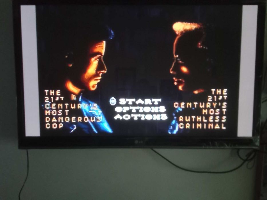 MEGA DRIVE jogo Demolition Man