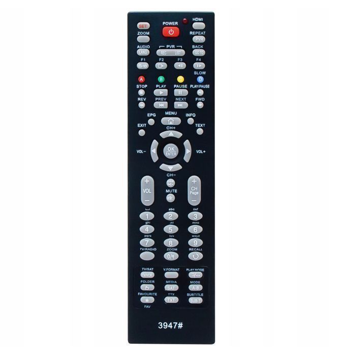 Uniwersalny pilot do tunerów TV naziemnej DVB-T wiele marek 3947#