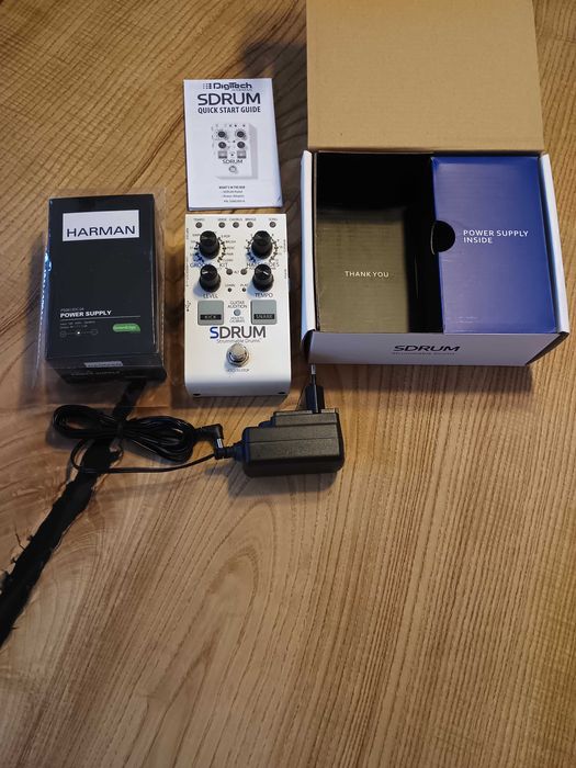Digitech SDRUM – Strummable Drums – stan jak nowy, komplet!