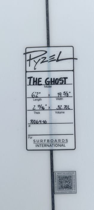 Prancha Surf Pyzel Ghost 6.2 (32.70L)