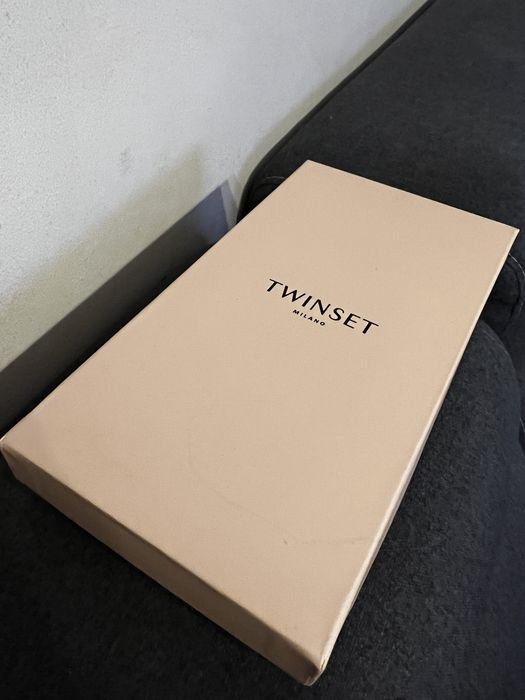 Nowe rękawiczki Twinset czarne