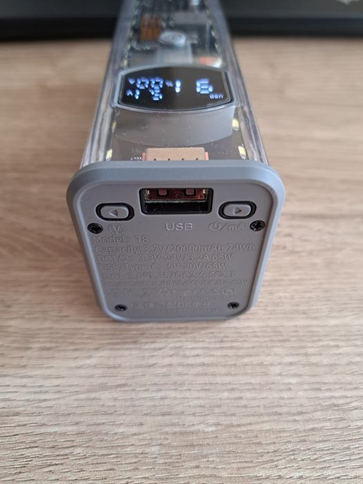 PD65W павербанк 20800mAh 18650 4s dc