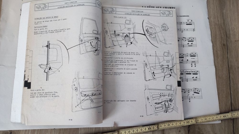 Renault 9/11 Manual de Reparação Antigo