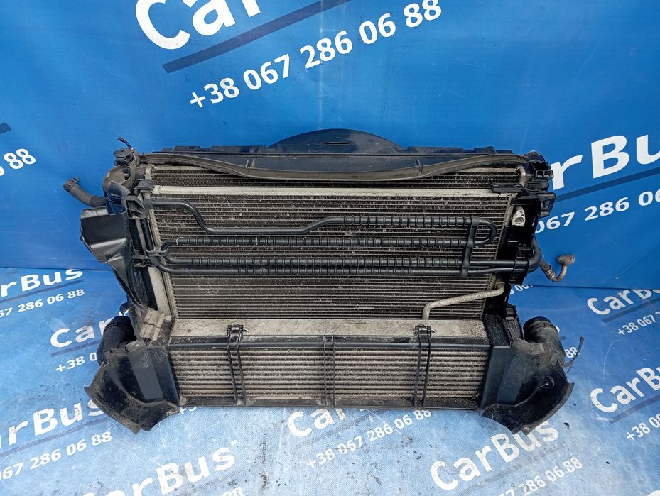 Касета радіаторів Mercedes-Benz W212 радіаторний пакет Мерседес 212