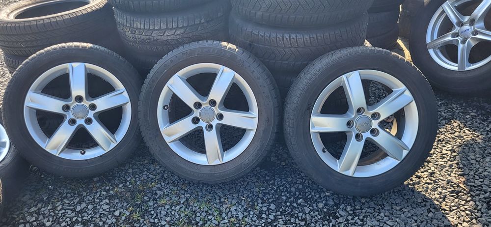 1шт 6шт R16 5 112 7j et46 et50 vw audi mercedes skoda seat диски титан