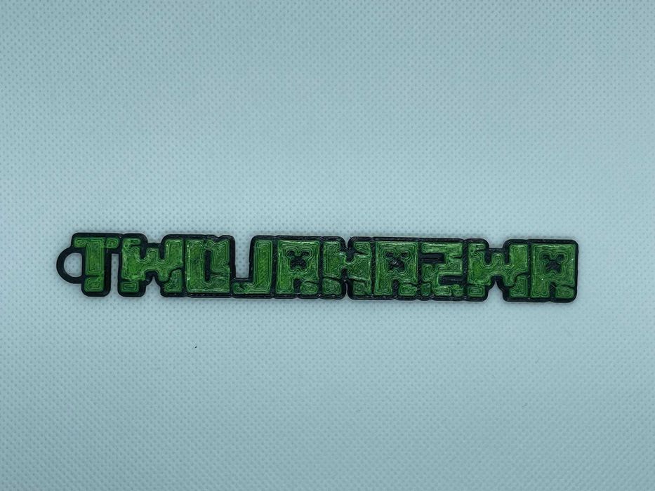 Personalizowany brelok do kluczy z imieniem