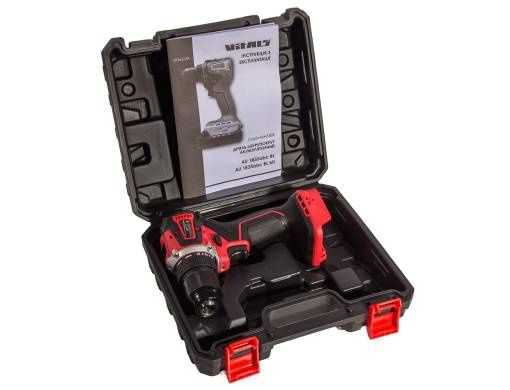 ХІТ продажу! Шуруповерт Vitals Master AU 1835abc BL / AU 1835abc BL kit  — безщітковий, потужний, надійний | Кількість обмежена