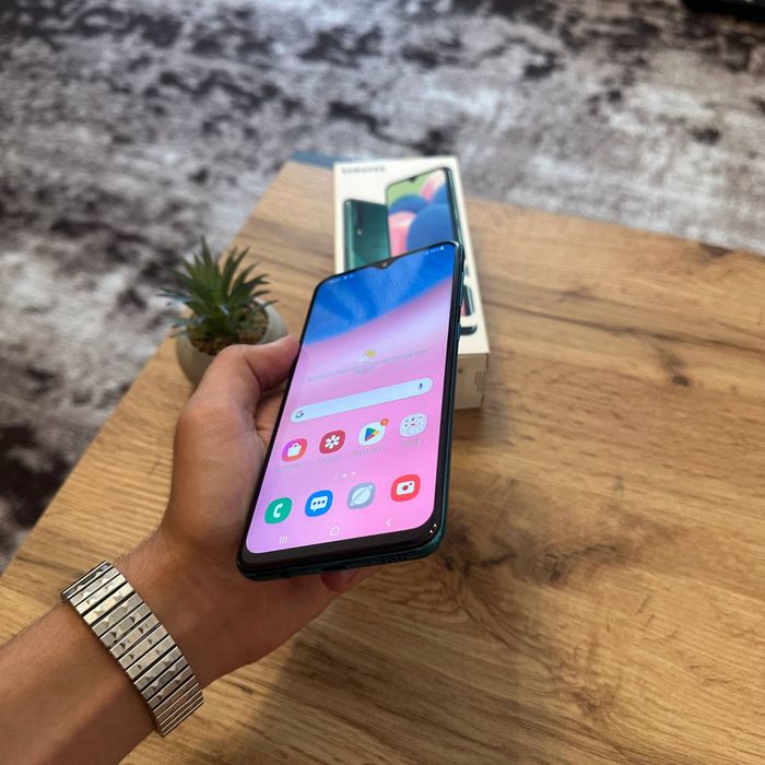 Samsung Galaxy A30s Blue — 100% АКБ