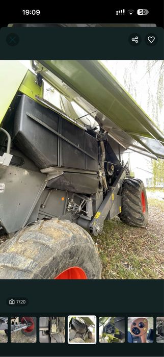 Продам зернозбиральний комбайн Claas Lexion (2003 р.в.)