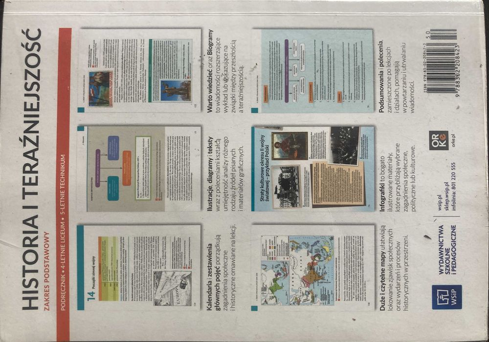 Historia i teraźniejszość. Klasa 1 - liceum i technikum WSiP