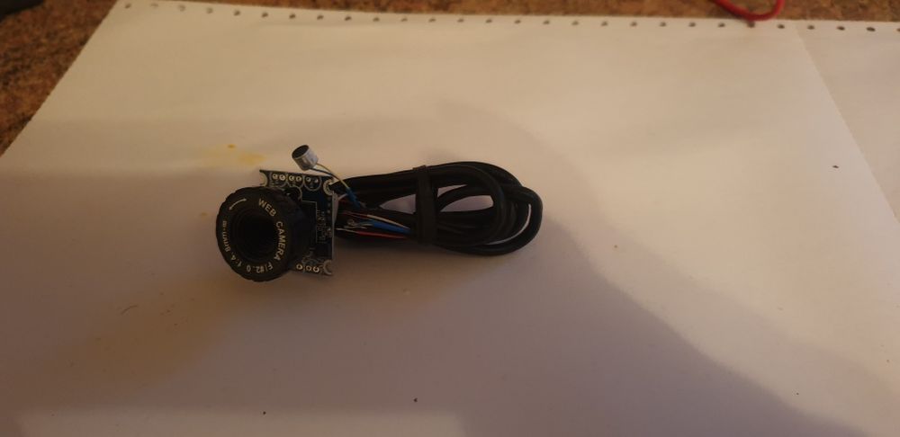 Kamera zewnętrzna z mikrofonem .