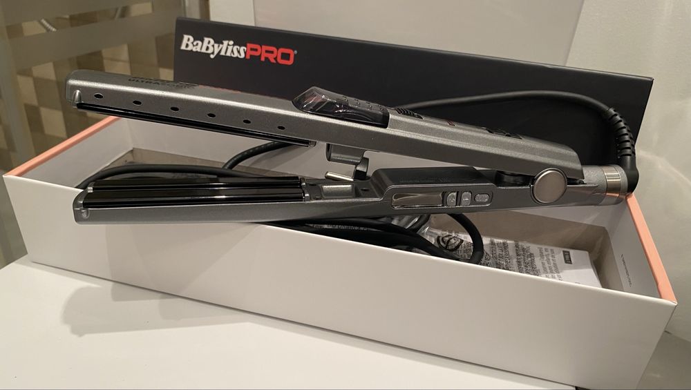 Babyliss Ultrasonic Prancha De Cabelo A Vapor