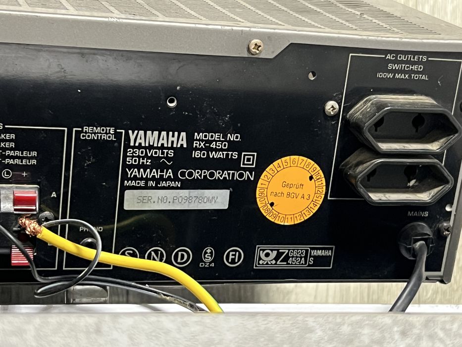 Стереорессивер   Yamaha Natural Sound Stereo RX-450