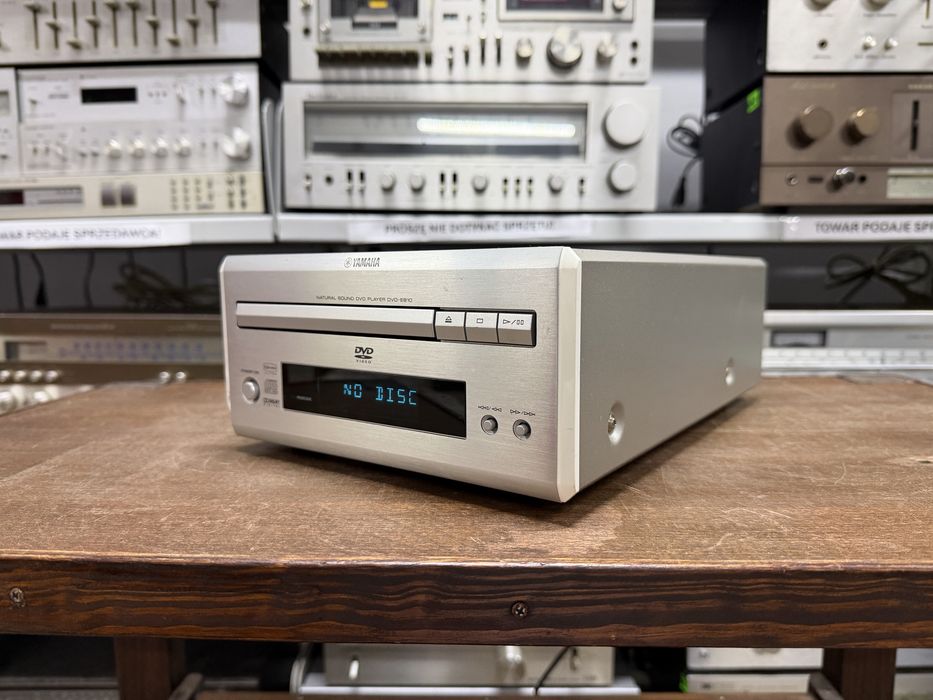 ‼️ Yamaha DVD-E810– Odtwarzacz CD Hi-Fi z Serii PianoCraft, Przetwornikiem DAC i Kompaktową Konstrukcją | Audio Room