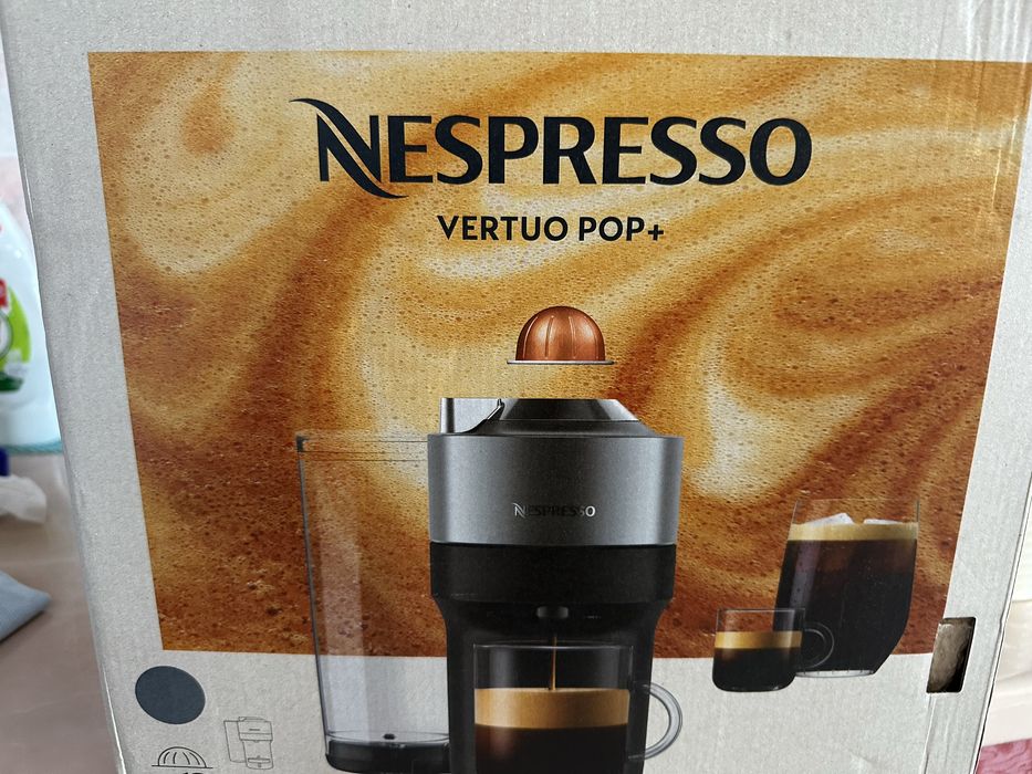nespresso vertuo pop+ та капучінатор nespresso