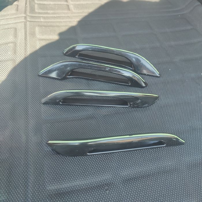 Накладки на ручки tesla model y 3