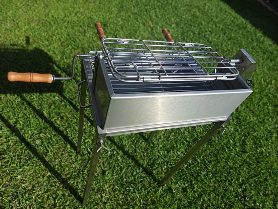 Churrasqueira aço inox