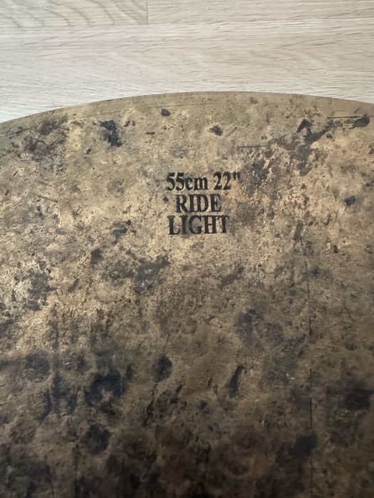 Groove Cymbals Raw Complex Ride 22”