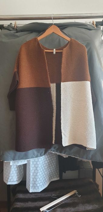 Casaco tricolor Stradivarius