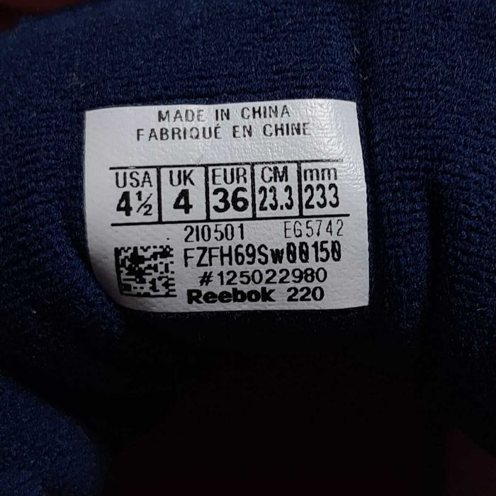 Жіночі кросівки Reebok Classic Leather. Оригінал. Розмір 36 - 23 см
