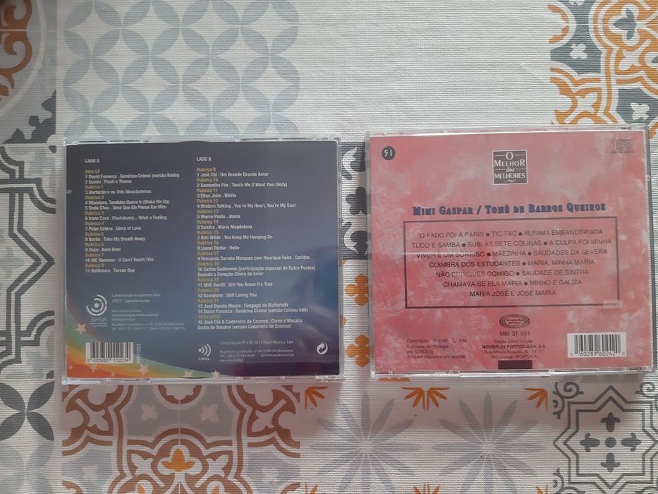 Cada CD áudio por 1€