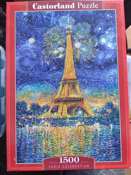 Puzzle Castorland 1500 elementów Wieża Eiffla