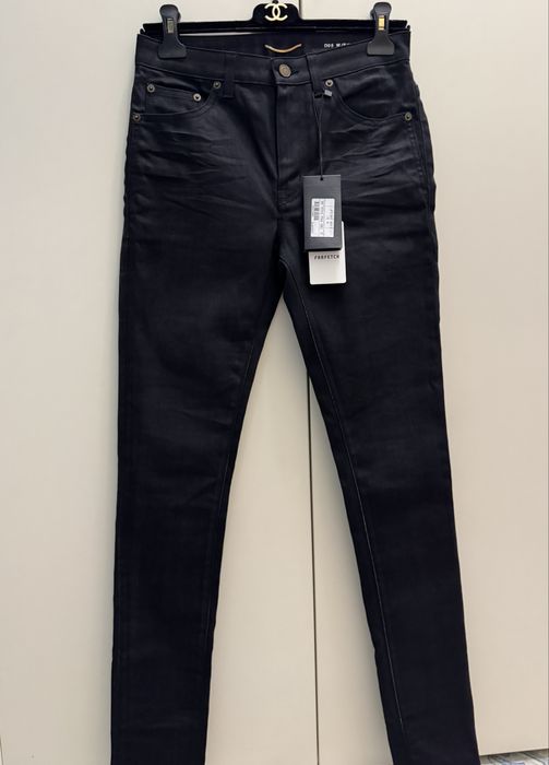 Saint Laurent джинсы Оригинал!Celine Hermes Balenciaga YSL