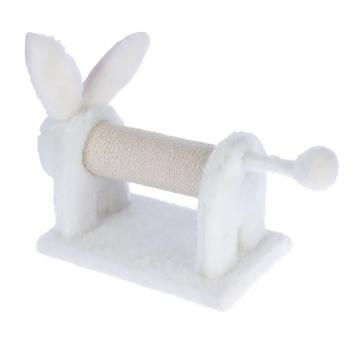Arranhador em forma de coelho para gato (novo)