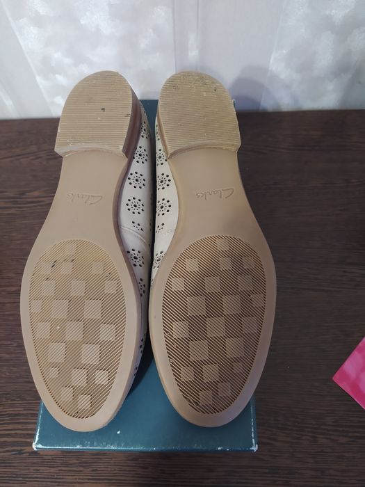 Туфли Clarks, кожа, размер 37