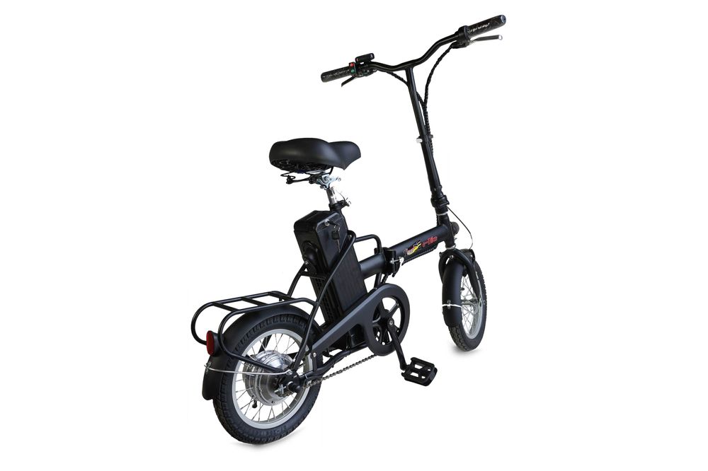 Rower Elektryczny Hybrydowy Składany 14' 250 W 24V TOURDE CAMP