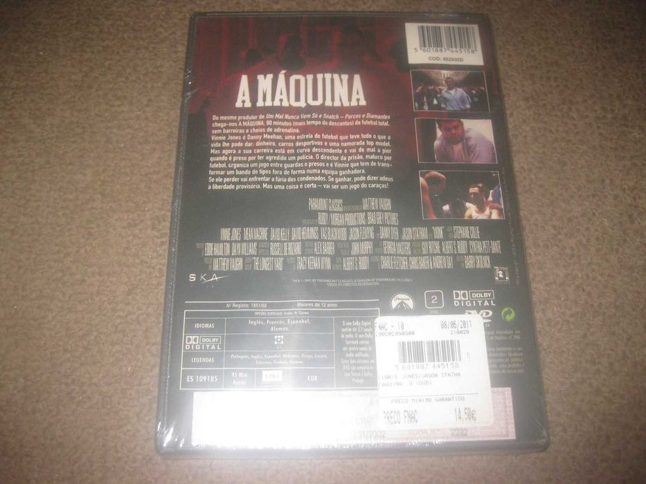 DVD "A Máquina" com Jason Statham/Selado!