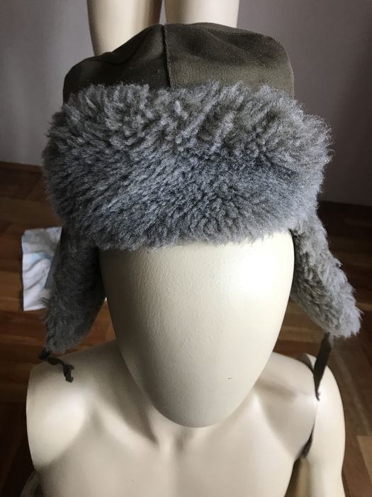 Myśliwska czapka uszatka pilotka rozm. 56 rok 1995