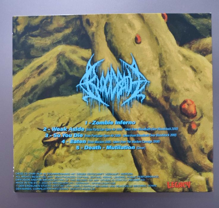 CD Bloodbath "Survival of the sickest" EP Promo