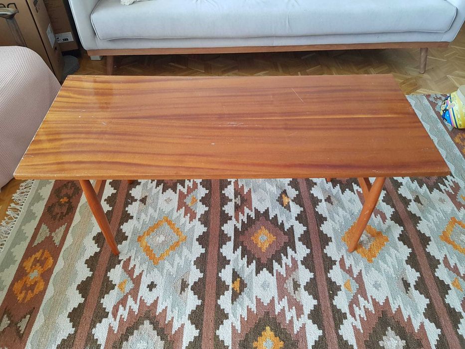 Stolik kawowy ława prl vintage