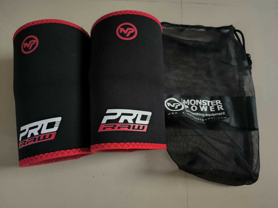 "RAW PRO" NA KOLANA - ochraniacze neoprenowe