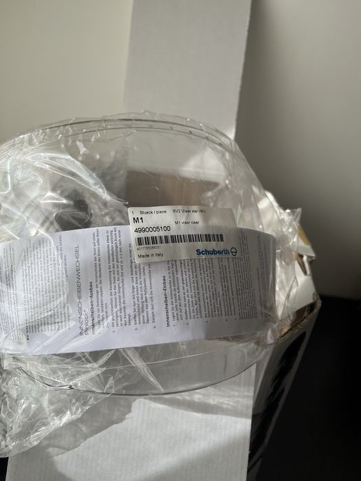 Capacete Schuberth M1 Novo Tamanho 55cm