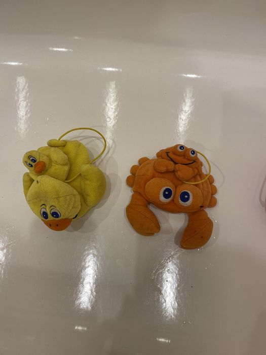 Игрушки для ванной, для воды chicco утенок, краб