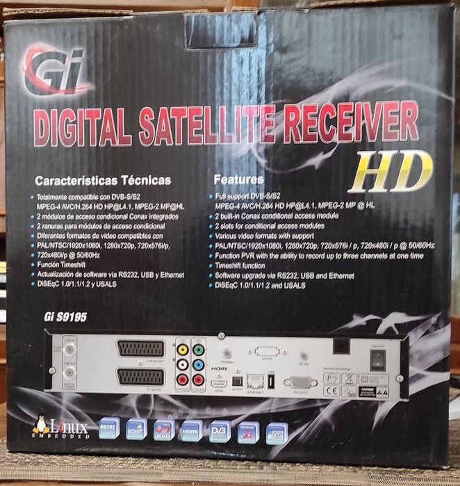 Супутниковий ресивер GI ST-9195 (Galaxy Innovations ST-9195)