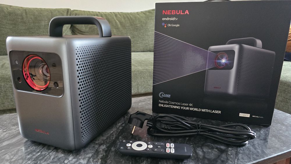 Projetor Anker Nebula Cosmos Laser 4K