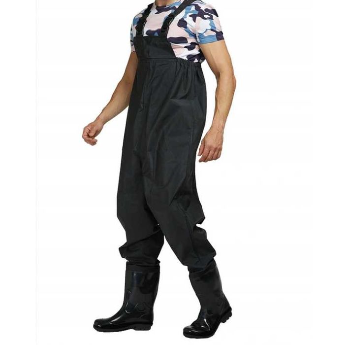 BUTY SPODNIE Wędkarskie Wodery spodniobuty