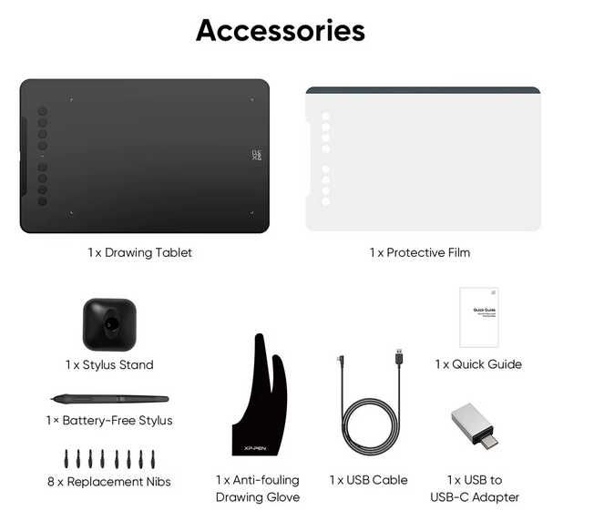 Графический планшет для рисования Xp-pen DECO 01 V3 НОВИНКА! после v2