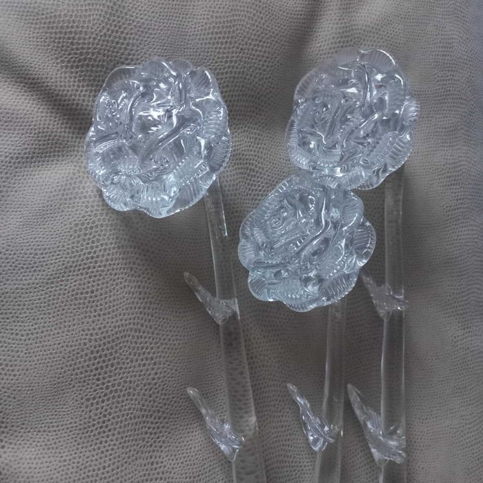 Хрустальна роза.Хрустальна квітка.Кришталева квітка.Кришталева роза.