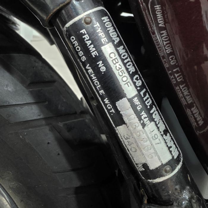 CB 350 FOUR restaurada
