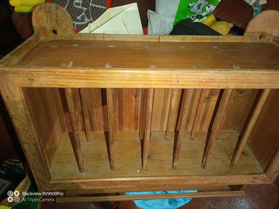 Louceiro antigo rústico madeira maciça